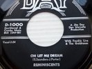 REMINISCENTS mint minus 45 white doowop Day ZOOM zoom zoom OH LET ME DREAM e1014