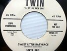 STEVE REO teen TWIN promo vg+ 45 Sweet Little Babyface Cross Made Of Stone e9190