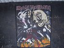 Iron Maiden Backpatch Back Patch Official From 1982 Ultra Rar The Number Of The