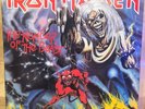IRON MAIDEN NUMBER OF THE BEAST RARE IRISH PRESS LP VINYL