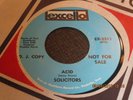 Hippie Psych Stoner Funk Inst 45- SOLICITORS - Acid  promo   k58