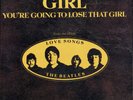 THE BEATLES YOU'RE GOING TO LOSE THAT GIRL WITHDRAWN USA PICTURE SLEEVE ONLY