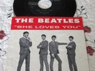 The Beatles-She Loves You/I'll Get You-Vinyl 45 w/Picture Sleeve
