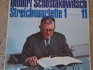 BORODIN QUARTET Shostakovich String Quartets EURODISC STEREO 5 LPs NM