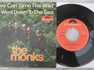 The Monks  - Love Can Tame The Wild/He Went... -  German Picture Sleeve PS 7