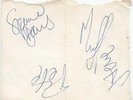 Autographs Spencer Davis Group UK memorabilia promo AUTOGRAPHS