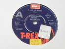 MARC BOLAN T REX I LOVE TO BOOGIE / BABY BOOMERANG 45 UK EMI 1976 DJ DEMO COPY