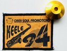 *ORIGINAL 90’s NORTHERN SOUL PATCH* KEELE 6TH ANNIVERSARY *WIGAN CASINO **