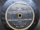 Early Globe Climax Columbia 7-Inch Record Grommet Embossed 261 Dudley McDonough