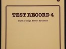 Test Record 4: Depth Of Image, Timbre, Dynamics AUDIOPHILE OPUS 3 LP (NEAR MINT)