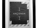 HACIENDA+1st BIRTHDAY+FACTORY+POSTER+AD+ORIGINAL 1983+FRAMED+EXPRESS GLOBAL SHIP