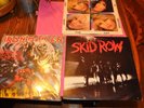 3 ROCK LP SKID ROW SELF TITLE,IRON MAIDEN THE NUMBER OF THE BEAST,POIS0N CAT