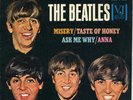 SOUVENIR OF THEIR VISIT TO AMERICA THE BEATLES EP & PICTURE SLEEVE VJ BRACKETS