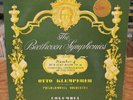 KLEMPERER BEETHOVEN SAX 2354 LP 2ND RED LABEL HALF CIRCLE UK COLUMBIA FLIP BACK