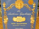 KLEMPERER BEETHOVEN SAX 2331 LP 2ND RED LABEL HALF CIRCLE UK COLUMBIA FLIP BACK