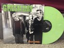 GREEN DAY WARNING GREEN COLORED VINYL RECORD LP EXCELLENT CONDITION