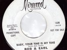 Northern Soul USA Original - Bob & Earl - Baby Your Time Is My Time(Demo) ?Hear?