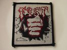 FIST ORIGINAL VINTAGE SEW ON PATCH FROM 1980's  NEW OLD STOCK NWOBHM METAL