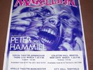 MARILLION PETER HAMMILL SUPERB RARE CONCERTS POSTER U.K. TOUR MARCH-APRIL 1983