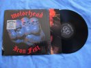 Motorhead   Iron Fist   Still in Shrink   NM Vinyl   Original Album Art