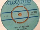 LETS GET TOGETHER - THE ETHIOPIANS - BLUE COXSONE 1967 - 45 RARE VINYL 7