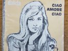 DALIDA Ciao Amore Ciao RARE URUGUAY PRESS 7