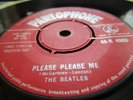 BEATLES  PLEASE PLEASE ME / ASK ME  1963 RED LABELLED ORIG U.K. 45. V/G