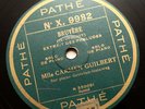 CARMEN GUILBERT piano Faure & Debussy france french pathe X.9982 10