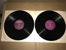 BEATLES WHITE ALBUM 2 LP RECORD CAPITOL PURPLE LABEL SWBO 101 EXCEPTIONAL VINYL