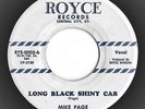 HEAR VERY RARE KY. ROCKABILLY MIKE PAGE LONG BLACK SHINY CAR ON ROYCE