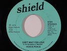 70s Soul 45 HOKIS POKIS Can't Wait For Love/Nowhere on Shield NM/VG++