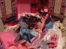 Vintage Barbie clothes and case  All in fair to very good condition all for one