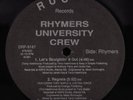 RHYMERS UNIVERSITY CREW Let's Straighten It Out RUC 12