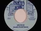 Northern/Sweet Soul 45 BENJAMIN & RIGHT DIRECTION Light Of My Life on Palmetto