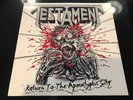 LP TESTAMENT RETURN TO THE APOCALYPTIC CITY EP RARE BLACK METAL TRASH DEATH DOOM
