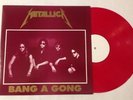 Metallica Bang A Gong Red Vinyl LP / 1988 UK 
