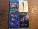 Megadeth [4 MC Cassette TAPE] Youthanasia + Rust in Peace + Risk + Countdown