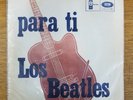 LOS BEATLES PARA TI Red GUITAR RARE URUGUAY UNIQUE COVER LP