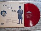 HATTIE NOEL & BILLY MITCHELL   SONGS FOR FUN  DOOTONE RED VINYL COMEDY LP