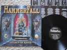 HAMMERFALL 1 X VINYL FIRST PRESS LEGACY OF KINGS NUCLEAR BLAST 1998 kiss