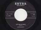 '61 W Coast R&B/DooWop SENDERS Spinning/Pretty Little Pretty ENTRA 711 M- HEAR
