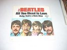 BEATLES All You Need Is Love / Baby, Youre a Rich Man45 /PS VG+/NM Capitol 5964