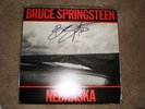 Bruce Springsteen LP Nebraska  AUTOGRAPHED