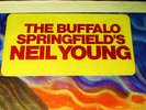 RARE STICKER + ORIG LP MIX  1969 ORIG  = NEIL YOUNG =    SPRINGFIELD CSN&Y psych