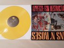 GUNS N ROSES APPETITE FOR DESTRUCTION, YELLOW VINYL ALBUM