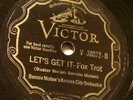 Bennie Moten K.C. Orchestra-Victor V-38072 Let's Get It (Chicago 1929) nice