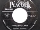 The Sensational Nightingales Peacock Black Gospel 45rpm 1961