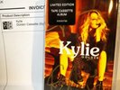 Rare Signed Kylie Minogue Golden Cassette