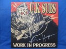 UK Subs Work In Progress vinyl LP red vinyl plus CD and plectum only 120 copies