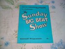 1964 THE SUNDAY BEAT SHOW PROGRAMME SIGNED,BILLY FURY,BRIAN POOLE,THE APPLEJACKS